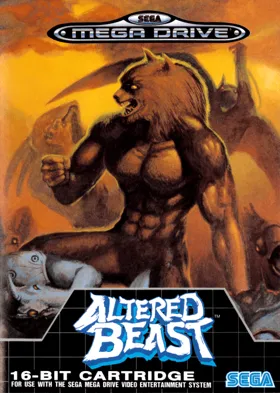 Altered Beast (USA, Europe) box cover front